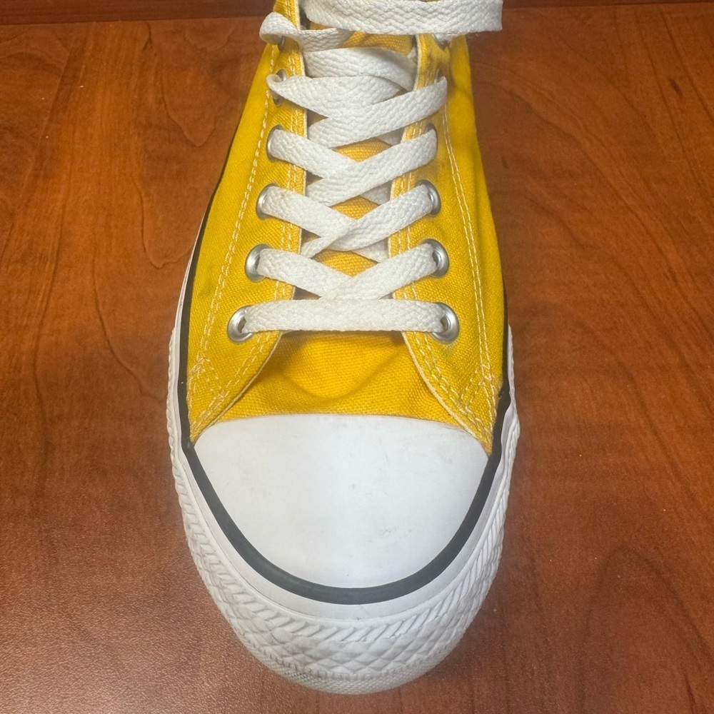Converse All Star Yellow Sneakers - Picture 11 of 12